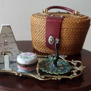 Similar look to Etienne Aigner Wicker Basket Purse